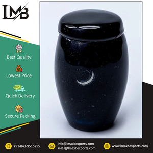 Proveedor de cantidad al por mayor de excelente calidad, diseño único, acabado personalizado, cenizas funerarias, recuerdo de aluminio, urnas de cremación - Product Image 2