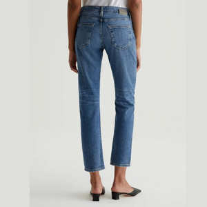 Pantalones Vaqueros Ajustados de Cintura Alta para Mujer, Estilo Vintage, Plisados, Cómodos, Elásticos, de Satén, Informales, a la Moda, OEM 2025 - Product Image 6