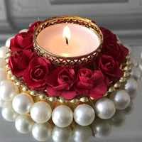 Ensemble de Diyas Traditionnels Multicolores pour Mariage, Événement, Diwali, Cadeau de Fête, Lumière Magique, Décoration Puja