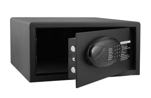 Coffre-fort électronique numérique pour hôtel | Boîte de sécurité compacte avec code PIN et serrure à clé pour une utilisation en chambre - Product Image 3