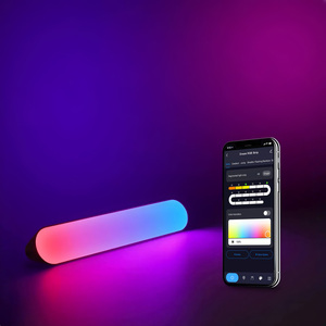 Nouvelle bande lumineuse USB RGB-IC IR à changement de couleur musicale, lumière d'ambiance, télécommande/application/commande vocale pour usage résidentiel PST-FWWSA1-13 - Product Image 3