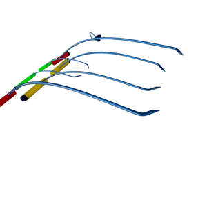 Myvora Edition 6 pièces en acier pour les outils PDR Tip Sharp Single Bend Left & Right Paintless Dent Repair Rods for Body Repair - Product Image 4