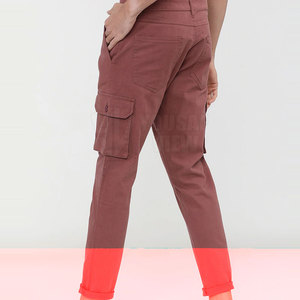 Precio al por mayor Pantalones Cargo para hombres Pantalones Cargo de moda personalizados para hombres con bolsillos laterales - Product Image 3