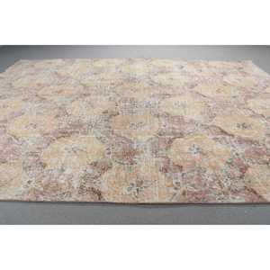 พรมวินเทจ, พรมขนาดใหญ่ 6.3x9 ฟุต, พรมลายทางสีน้ำตาล - Product Image 3
