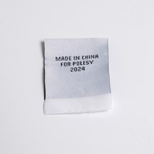 ป้ายผ้าทอแบบกำหนดเองป้ายผ้าคอตตอนความหนาแน่นสูงพร้อมโลโก้แบรนด์ตามต้องการ - Product Image 5