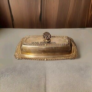 Fabricant de vaisselle de table en bois de forme personnalisée Plat et assiette à fromage et beurre avec couvercle en verre Plat à beurre fait main le plus vendu - Product Image 3