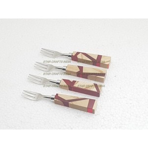 Cubiertos desechables de alta resistencia, juegos de cubiertos, cucharas de acero inoxidable y resina, tenedores y cuchillos, cubiertos, herramientas de cocina - Product Image 4