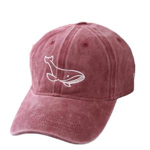 Casquette de baseball non structurée à 6 panneaux en 100 % coton avec logo brodé personnalisé, profil bas, effet délavé, style Dad Hat, vente en gros - Product Image 5