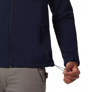 Chaqueta de invierno de estilo callejero personalizada para hombre, 100% de poliéster, impermeable, suave, con cuello levantado para montar en motocicleta - Product Image 3