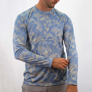 Camisa cálida de pesca al aire libre para hombre, camisas de lana 2025 de caza, camisa de manga larga con botones de pesca personalizada, OEM de secado rápido - Product Image 3