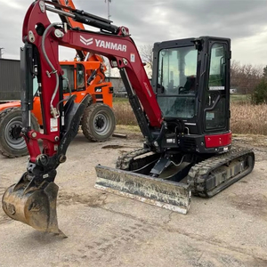 Venta de miniexcavadoras usadas Yanmar con motor central y componentes de motor - Product Image 1