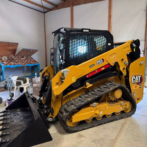 2022 Utilisé Cat 3 Tonnes Skid Steer Loader 64hp Mini Skid Wheel Multifonctionnel Pompe Moteur Core Disponible pour Europe USA Chili - Product Image 1