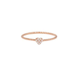 925 Sterling Silver Luxury Minimalist Heart Engagement <b>Ring</b> Moissanite Classic <b>Dainty</b> Wedding Party Accessory Women Certified - Product Image 3