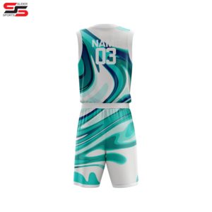 Basketball Jersey Sportswear Jerseys Bsci Polyester Sportswear Quick Dry Breathable Tackle Twill Basketball Uniforms - Product Image 2