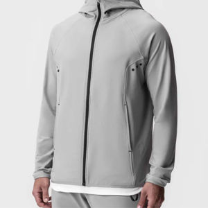 Chaqueta cortavientos de invierno de Softball para hombre, con capucha frontal de calidad superior, transpirable, impermeable, para entrenamiento al aire libre - Product Image 5