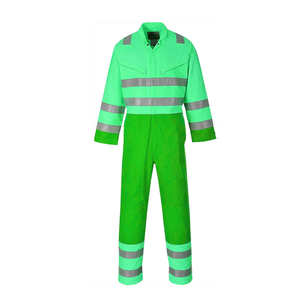 Trajes de Seguridad Duraderos de Alta Visibilidad, Reflectantes, Impermeables, Antibacterianos, Resistentes al Viento, con Cremallera, Tallas Grandes, para Uso en Fábrica y Taller, Precios - Product Image 6