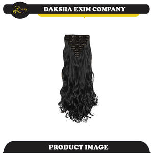 Extensiones de cabello humano Remy indio virgen de alta calidad, longitud instantánea, trama doble, rizo Jerry suave, materia prima, máquina de cabello - Product Image 2