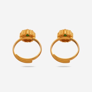 Anillo de Dedo Plateado con Baño de Oro para Boda, Compromiso o Regalo 165686 - Product Image 4