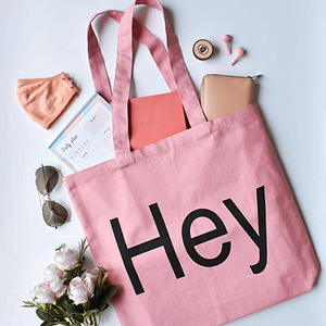 กระเป๋าผ้าใบผ้าฝ้ายแบบพกพาเป็นมิตรต่อสิ่งแวดล้อมสำหรับผู้หญิงกระเป๋าช้อปปิ้งใช้ซ้ำได้มีหลายขนาดพิมพ์โลโก้ตามต้องการ - Product Image 2