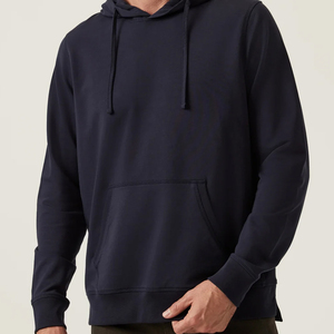 Sudadera con Capucha para Hombre, Sudadera de Felpa Francesa, Sudadera de Algodón de Bambú, Sudadera con Bolsillo Personalizado, Ropa Ecológica para Hombre - Product Image 4