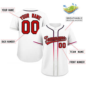 Ropa de béisbol y softbol para adolescentes personalizada, jerseys escolares, jerseys de béisbol con bordado College Essentials - Product Image 2