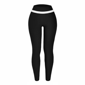 Legging de yoga et de sport pour femmes, taille haute, brillant, à compression, coupe en V, personnalisé, tendance - Product Image 2