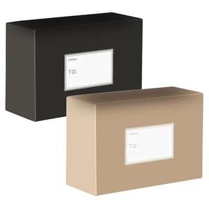 Cajas de Cartón para Envíos de Papel y Material de Oficina de Color Sólido de 12 x 9 x 6 Pulgadas - Product Image 1