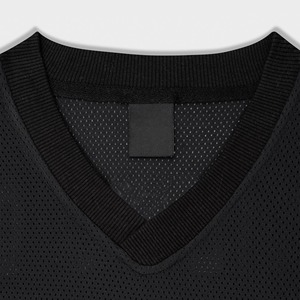 Camisetas de fútbol americano vintage personalizadas al por mayor, ropa de calle, jersey de diseño cuadrado de gran tamaño, mangas cortas y transpirables, talla grande - Product Image 4