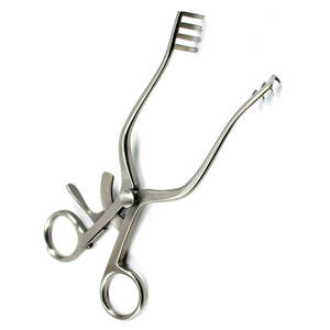เครื่องมือผ่าตัดแบบใช้มือ Weitlaner 13 ซม. แบบมีดึงและแยกแผล 3x4 พร้อมตะขอเกี่ยวแผล ปลายแหลม ทำจากสแตนเลส - Product Image 3