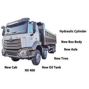 Camión Volquete Usado CNHTC Hohan NX 30T, Peso Bruto del Vehículo 8x4, Estándar de Emisiones Euro 5, Capacidad 50T, Motor Weichai, Volante a la Derecha - Product Image 5