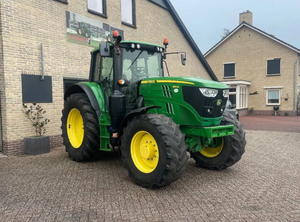 Tractor Agrícola John Deere 6155M Barato, Tractor de Granja con Motor de 35HP y Bomba de Engranajes, Modelo 2017 - Product Image 3