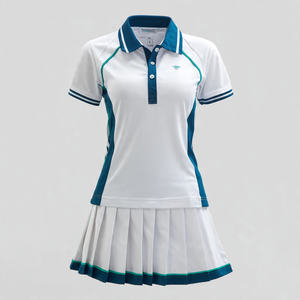 Vêtements de sport, uniforme de tennis, haut de tennis à manches longues pour l'entraînement, haut de tennis pour femmes, 100% polyester, hauts de tennis pour femmes - Product Image 5