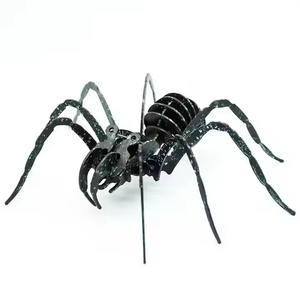 Arte moderno araña decoración verde negro resina Metal espacio tema para el hogar para sala de estar dormitorio sala de exposición o regalo de recuerdo - Product Image 3