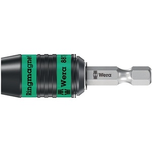 WERA Rapidaptor 1/4'' F 6.3 1/4'' C 6.3 + E 6.3 Portapuntas de Cambio Rápido de 57 mm de Longitud para Destornillador - Product Image 1