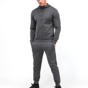 Ensemble survêtement 2 pièces pour homme Tenue de sport Jogger Tenue de gym Tenue de course Tenue d'entraînement Sweat Tenue athlétique Polyester - Product Image 1