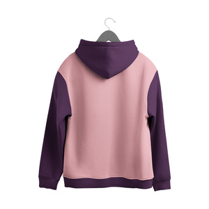 เสื้อมีฮู้ดขนาดใหญ่ใส่ได้ทั้งชายและหญิง, เสื้อสเวตเตอร์ถักลายสีพื้นผ้าฝ้าย100% ใส่สบายสวมใส่ได้ทุกวันขนาดพิเศษ - Product Image 3