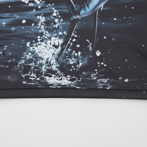 Chemise à col zippé 1/4 pour homme, protection UPF 50+, respirante, service OEM, marque personnalisée, chemises de pêche, Spandex/Polyester 180g, vente en gros - Product Image 6