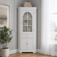 Commode triangulaire moderne en bois massif pour chambre à coucher en ardoise à vendre Commode d'angle personnalisée pour la maison