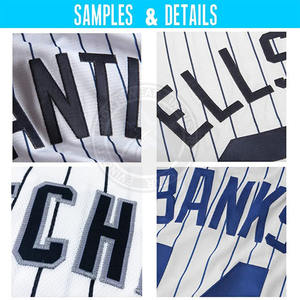 2024 Logo vente en gros Sublimation pour l'équipe blanc col en v unisexe uniforme personnalisé Baseball T-shirt Jersey respirant séchage rapide - Product Image 5
