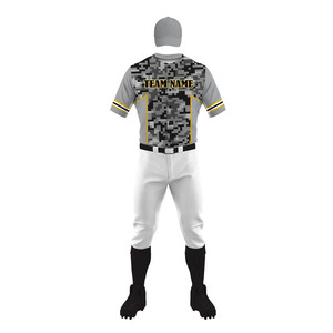 Uniforme de Béisbol Transpirable de Buena Calidad y Nuevo Diseño con Material de Poliéster/Algodón Premium, Secado Rápido, Tallas Personalizables - Product Image 2