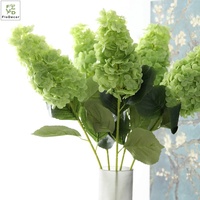 Großhandel Große Künstliche Turmförmige Realistische 80CM Einzelne Hortensienblüte für Weihnachts- und Erntedankfest-Dekoration