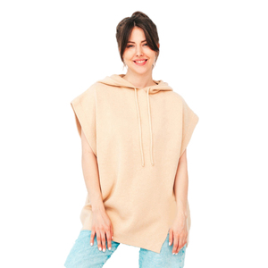 Style de mode surdimensionné Harajuku 450 GSM sweat à capuche femmes goutte épaule lâche coton pull femmes sweats à capuche et sweats - Product Image 2