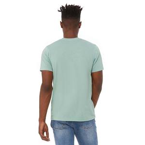 เสื้อยืดเปล่าแบบยูนิเซ็กซ์สั่งทำได้ ขายส่ง ผ้าฝ้าย 100% สไตล์ฮิปฮอป พิมพ์ลายกราฟิกดิจิทัล นุ่ม สกรีนโลโก้ได้ เสื้อยืดผู้ชาย ผู้หญิง - Product Image 5