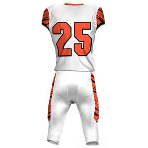 ชุดฟุตบอลอเมริกันผ้าโพลีเอสเตอร์สำหรับผู้ชาย100% ขนาดใหญ่พิเศษพิมพ์ลายระบายอากาศได้ดีปรับแต่งได้ - Product Image 2