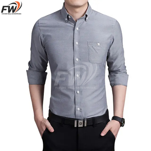 เสื้อเชิ้ตผู้ชายคุณภาพสูง Maxout Sports ดีไซน์ใหม่ ระบายอากาศได้ดี กันยับ แห้งเร็ว คอตั้ง เป็นมิตรกับสิ่งแวดล้อม เนื้อผ้านุ่ม - Product Image 3