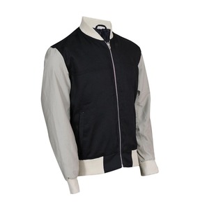 Chaqueta de béisbol Varsity de manga de cuero, chaqueta de bombardero Varsity de béisbol con letras, chaqueta de béisbol Varsity de PU, chaqueta informal de ganchillo para hombre - Product Image 4
