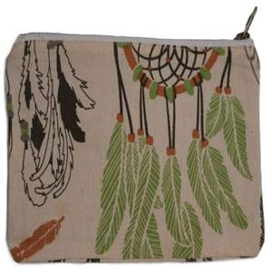 Bolsa de regalo de lona de algodón natural reciclado con logotipo personalizado impreso, bolsa con cremallera dorada para cosméticos ecológicos, bolsa con cremallera personalizable - Product Image 3