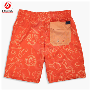 Shorts d'été de gymnastique à séchage rapide pour hommes, vente en gros de shorts d'entraînement extensibles respirants avec 3 poches, tissu tricoté en toile - Product Image 2