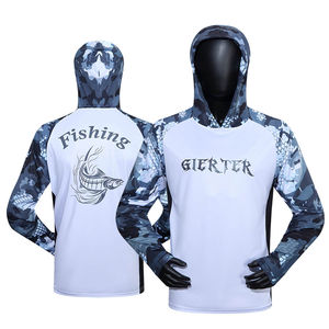 Cooling Long <b>Sleeve</b> <b>Hoodie</b> for Fishing Custom Fishing Apparel for Teams - Product Image 1