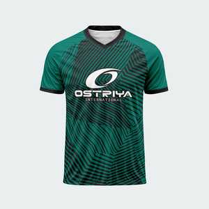 Personalized Team Football Digital Printing Front Logo Unisex <b>Soccer</b> Jersey Quick Dry Lightweight Plus Size Crew Neck Breathable - Product Image 4